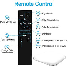 Carica l&#39;immagine nel visualizzatore di Gallery, Hengda 16W LED plafoniera a dimmerabile, 1440LM Lampada da 16w Dimmerabile