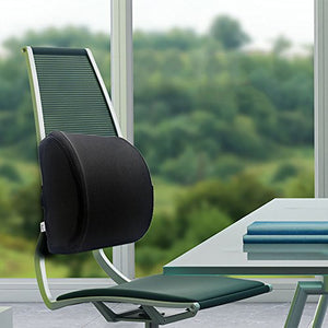 Valuetom Cuscino Lombare Memory Foam Sostegno Cuscini, Romantic-black - Ilgrandebazar