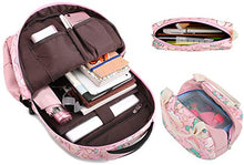 Carica l&#39;immagine nel visualizzatore di Gallery, Zaino Unicorno Zaini Ragazza Bambina Backpack Set per la Scuola 1-rosa