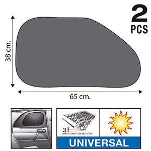 Sumex 4410008 Parasoli Laterali, Nero, 38X65 cm