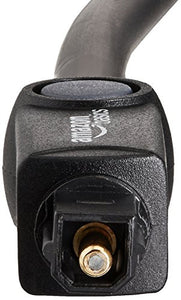AmazonBasics - Cavo audio ottico digitale Toslink, 1 m