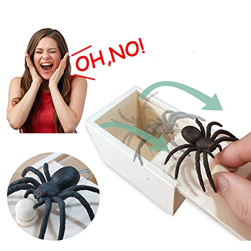 Cayenne Scatola Scherzo Ragno, Ragno Prank Spider in The Box, Scare... - Ilgrandebazar