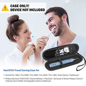 ProCase Oral B Spazzolino Elettrico Custodia Rigida, Borsa da Viaggio per...