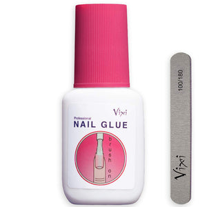 2 x 15g Vixi COLLA NAILA EXTRA FORTE Qualità del salone - Colla adesiva clear - Ilgrandebazar