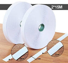 Carica l&#39;immagine nel visualizzatore di Gallery, Ilauke 15M Nastro Adesivo Velcro per Zanzariera
