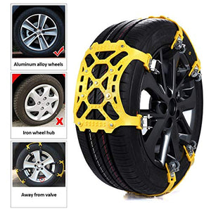 SUPTEMPO Catene da Neve, Neve Auto per Vetture, SUV, Veicoli... - Ilgrandebazar