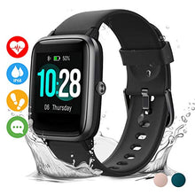 Carica l&#39;immagine nel visualizzatore di Gallery, Vigorun Smartwatch Orologio Fitness Impermeabile IP68 Uomo Donna Nero - Ilgrandebazar
