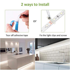 6M Striscia LED 12V, Ustellar 360 Unità Dimmerabile Bianco Freddo - Ilgrandebazar