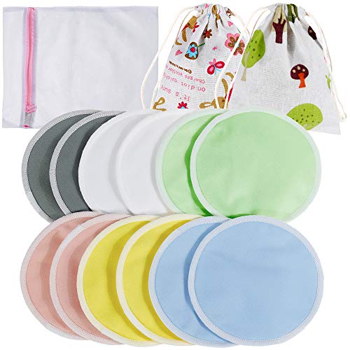Lictin 12 Pezzi Coppette Assorbilatte Lavabili - Versione Diametro:10 cm - Ilgrandebazar