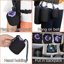 Carica l&#39;immagine nel visualizzatore di Gallery, Set di 4 custodie ricambio per lenti Canon, Nikon, Sony, Pentax, Olympus...