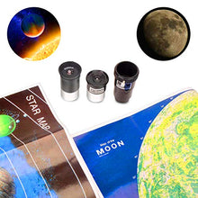 Carica l'immagine nel visualizzatore di Gallery, Moutec Telescopio astronomico per bambini, telescopi rifrattori con 50360
