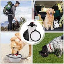 Carica l'immagine nel visualizzatore di Gallery, RCruning-EU Bottiglia d'Acqua per Cane Portatile Cani Gatto Animali,2 bianco