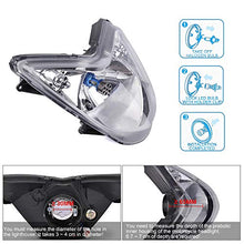 Carica l&#39;immagine nel visualizzatore di Gallery, Lampadina H4 LED per Moto, 6400LM Lampada Sostituzione Alogena, Blu