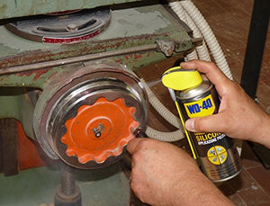 WD-40 Specialist - Lubrificante al Silicone Spray Applicazione Pulita con Sistema Doppia Posizione - 400 ml