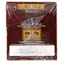 Carica l&#39;immagine nel visualizzatore di Gallery, Twinings - Tè nero, aromatizzato alla pesca - 50 g