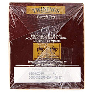 Twinings - Tè nero, aromatizzato alla pesca - 50 g