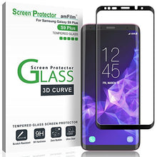 Carica l&#39;immagine nel visualizzatore di Gallery, amFilm Vetro Temperato Pellicola Protettiva per Galaxy S9 Plus, Copertura... - Ilgrandebazar