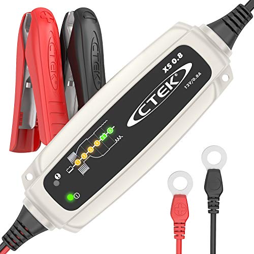 CTEK XS 0.8 Mantenitore di carica automatico (Per il mantenimento della... - Ilgrandebazar