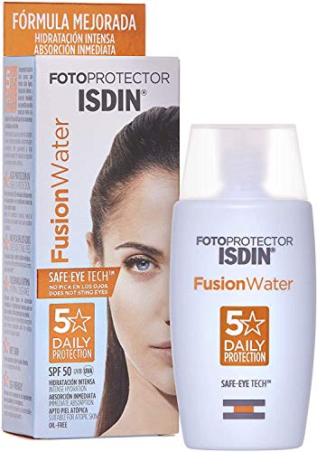 Fotoprotector ISDIN Fusion Water SPF 50 50ml | Fotoprotettore viso per uso...