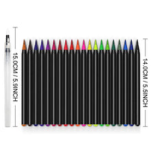 Carica l'immagine nel visualizzatore di Gallery, Brush Pen Lettering 24 Acquerelli + 1Testina Morbida, Pennarelli Lettering Professionali Acquerellabili, Brush Pen Set per Lettering, Calligrafia, Disegno a Colori, Idee Regalo Pasqua