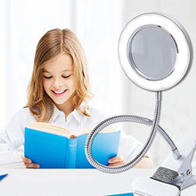 Carica l&#39;immagine nel visualizzatore di Gallery, Lampada Estetista con Lente d&#39;Ingrandimento 8 Diottrie,Lampada LED USB... - Ilgrandebazar