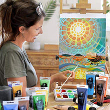 Carica l&#39;immagine nel visualizzatore di Gallery, Zenacolor - Set di 10 Tele Cartonate per 10 (30 x 40 cm) - Ilgrandebazar