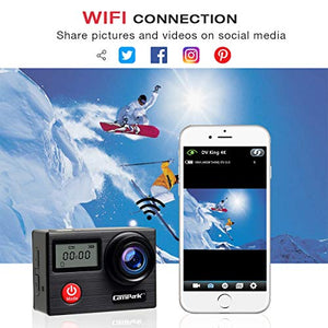 Campark Action Cam HD 20MP 4K WIFI Camera Touch Screen Macchina...