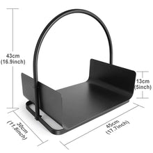 Carica l&#39;immagine nel visualizzatore di Gallery, Amagabeli Portalegna Per Camino 45 x 30 x 43cm Cesto Porta-legna da Camino... - Ilgrandebazar