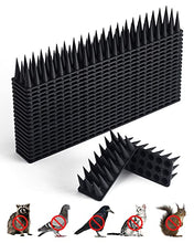 Carica l&#39;immagine nel visualizzatore di Gallery, CIIC Dissuasori per Piccioni 5.7M, Dissuasoro Anti Piccioni, Dissuasori per Gatti Scaccia Piccioni, Dissuasori per Uccelli per Balcone Terrazza Finestra Plastica da Esterno（20 Pezzi Nero）