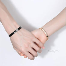 Carica l'immagine nel visualizzatore di Gallery, JewelryWe 2pcs Bracciale da Uomo Donna Amore Amanti Braccialetto Coppia 2 Pcs - Ilgrandebazar
