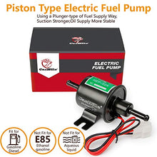 Carica l&#39;immagine nel visualizzatore di Gallery, Pompa esterna pompa benzina elettrica Black 100L/h 4-7PSI For Petrol Diesel