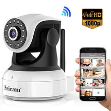 Carica l&#39;immagine nel visualizzatore di Gallery, Sricam, telecamera di sicurezza WiFi, IP per interni 1080P,...