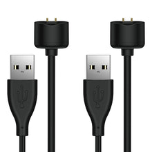 Carica l'immagine nel visualizzatore di Gallery, TUSITA [2-Pezzi] Magnetico Caricatore Compatibile con Xiaomi Mi Band 5 6 - USB Caricabatterie Cavo di Ricarica 3,3ft 100cm - Accessori per Fitness Tracker