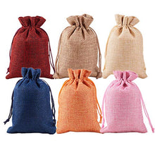 Carica l'immagine nel visualizzatore di Gallery, BENECREAT 30 PCS 6 Colori Attivi Borse di Tela 14 x 10cm, 6 - Stile 2