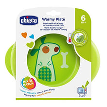 Carica l&#39;immagine nel visualizzatore di Gallery, Chicco 00016000300000 Piatto Pappa Calda 6M+, Bimbo, Verde - Ilgrandebazar
