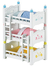 Carica l&#39;immagine nel visualizzatore di Gallery, Sylvanian Families - 4448 - Letto A Castello Triplo multicolore