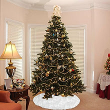 Carica l&#39;immagine nel visualizzatore di Gallery, Tappeto Albero di Natale, Copri Base Albero Natale, Gonna Albero di Natale, Facile da Pulire e Riutilizzabile