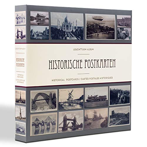 Album for 600 historical postcards, with 50 bound clear pocket sheets - Ilgrandebazar