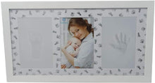 Carica l&#39;immagine nel visualizzatore di Gallery, CORNICE Impronta Mani E Piedi Neonati Idea Regalo Neonato e Mamma Impronta Argilla Per Nascita Bimbi Kit Set Calco Mani