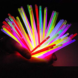 LeeHur Pacco di 100 Barre Luminose per Party, 100 Pezzi Assortiti - Ilgrandebazar