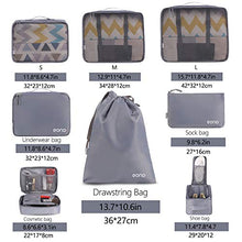 Carica l&#39;immagine nel visualizzatore di Gallery, Eono by Amazon - Organizer Valigia Set di 8, cubi da viaggio, Grigio