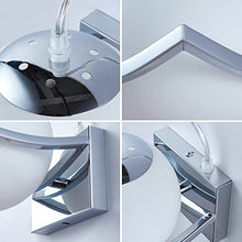 Carica l&#39;immagine nel visualizzatore di Gallery, DAXGD LED Luci sfera di vetro Lampade da parete, Applique parete Interno...