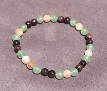 Carica l&#39;immagine nel visualizzatore di Gallery, Bracciale ENERGY BOOST Vitalità Granato, pietra di roccia naturale e pietra... - Ilgrandebazar