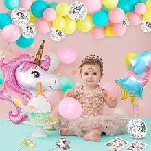 Carica l&#39;immagine nel visualizzatore di Gallery, MMTX Unicorno Festa Compleanno Palloncini Addobbi...