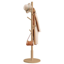 Carica l&#39;immagine nel visualizzatore di Gallery, edihome, Appendiabiti da Terra, in Legno, Attaccapanni, per Abiti, 8 Ganci, 172 x 38 x 38 cm, per Ingresso, Corridoio o Camera da Letto (legno)