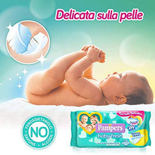Carica l'immagine nel visualizzatore di Gallery, Pampers Baby Fresh Salviettine - 12 Confezioni da 70 Pezzi [840 salviettine] - Ilgrandebazar