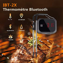 Carica l&#39;immagine nel visualizzatore di Gallery, Inkbird Wireless Bluetooth BBQ termometro Barbecue Thermometer+2 Sensors