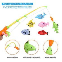 Carica l'immagine nel visualizzatore di Gallery, Ucradle Giocattolo Pesca Magnetico, 41 PCS Gioco di con Magnete...