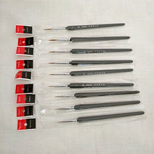 Carica l&#39;immagine nel visualizzatore di Gallery, ULTNICE 5pcs Fine Detail Set di pennelli per pittura a punta fine Art Paint...