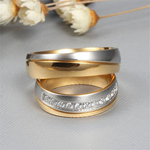 Carica l&#39;immagine nel visualizzatore di Gallery, HIJONES Forever Love Series in acciaio inossidabile Oro-donne (Con Diamante) - Ilgrandebazar